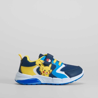 Zapatilla deportiva azul con luces POKÉMON