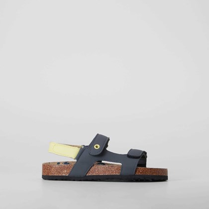 Sandalia bio bicolor gris SEVEN FIVE