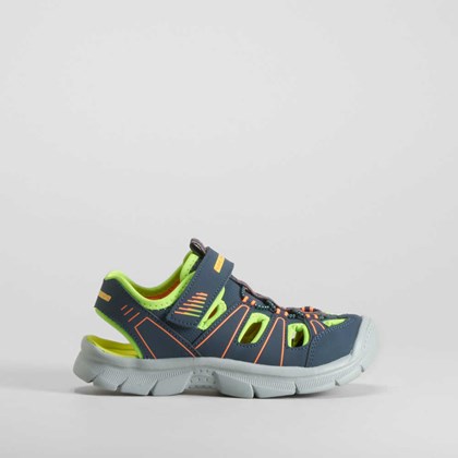 Sandalia deportiva relix azul SKECHERS