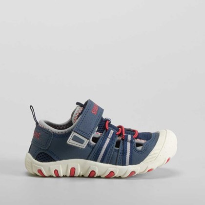 Sandalia deportiva infantil  azul SEVEN FIVE