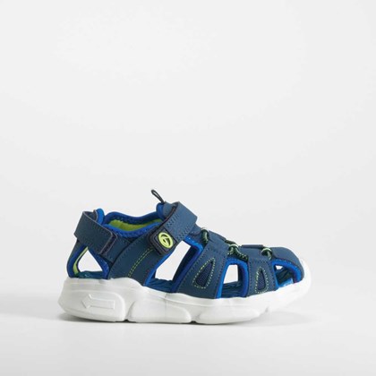 Sandalia deportiva cerrada azul BEPPI