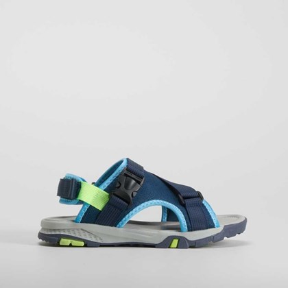 Sandalia deportiva casual juvenil azul SEVEN FIVE