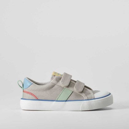 Zapatilla lona gris SEVEN FIVE