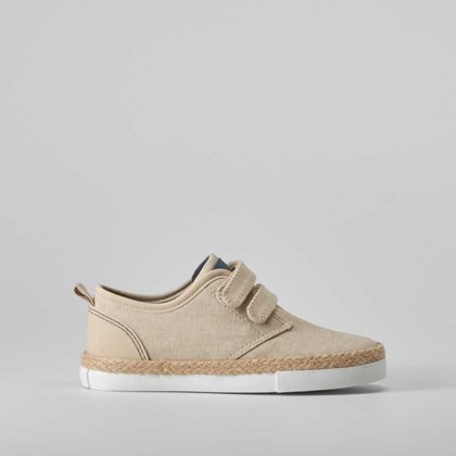 Blucher lona beige SEVEN FIVE