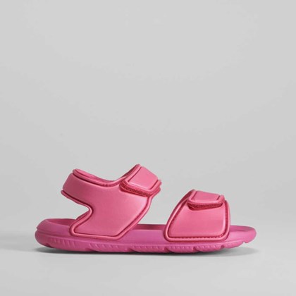 Sandalia playa doble velcro rosa COCONUT DRIVE