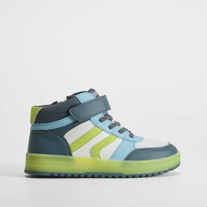 Deportiva con luces blanca y multicolor SEVEN FIVE