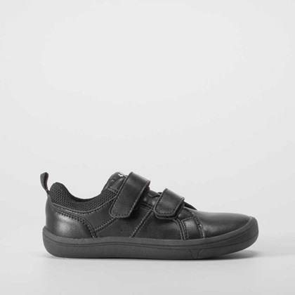Zapato barefoot colegial piel negro COMFEET KIDS