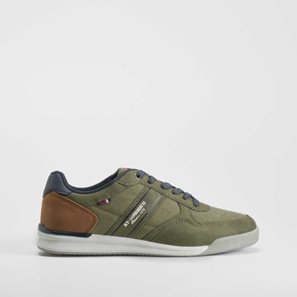 Deportiva casual reciclado kaki SENDA ROAD