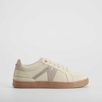 Zapatilla urbana casual blanca NYC