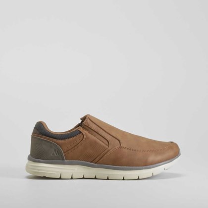 Sneaker slip on marrón SENDA ROAD