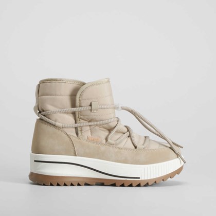 Botín nieve suela track beige NYC