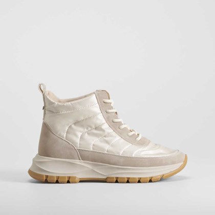 Deportiva alta Soft Insock nylon beige COMFEET