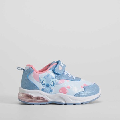 Deportiva de luces azul STITCH