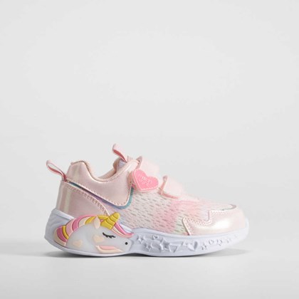 Deportiva luces rosa infantil unicornio BEPPI