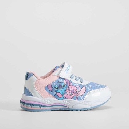 Deportiva de luces blanca STITCH