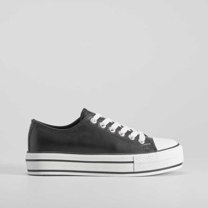 Deportiva plataforma negra OH GIRL