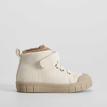 Botín pana bebé beige BACHE