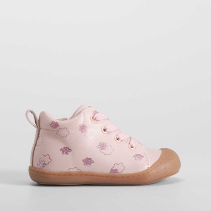 Botín nubes bebé rosa COMFEET
