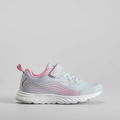 Deportiva running gris y rosa UTWO