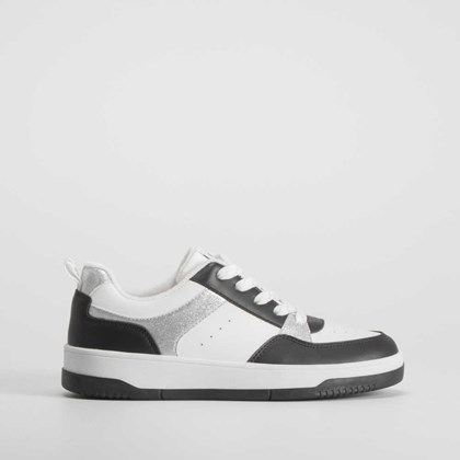 Deportiva blanca y negra OH GIRL