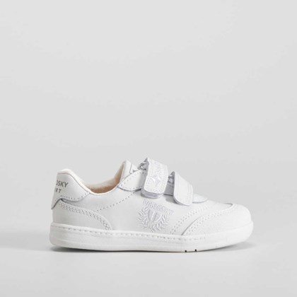 Deportiva piel blanca PABLOSKY