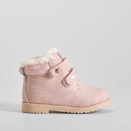 Botín montaña bebé rosa BACHE