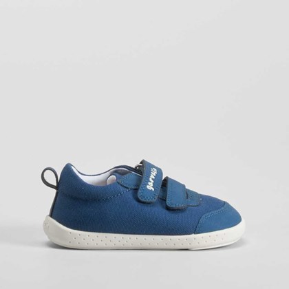 Zapatilla lona azul GARVALIN