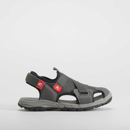 Sandalia deportiva juvenil gris SEVEN FIVE