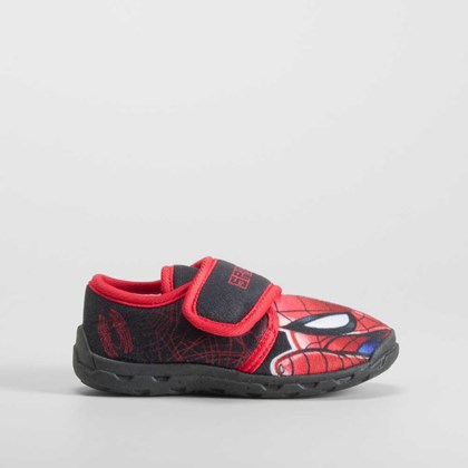 Zapatilla casa cerrada negra SPIDERMAN