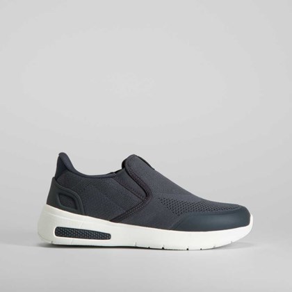 Zapatilla slip on ligera azul COMFEET