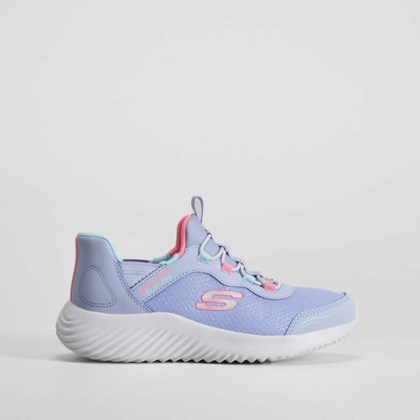 Deportiva slip ins bounder lavanda SKECHERS