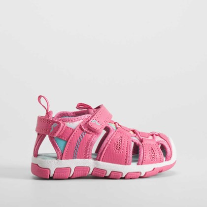 Sandalia deportiva cerrada bebé rosa BACHE