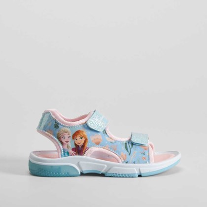 Sandalia deportiva con luces azul FROZEN