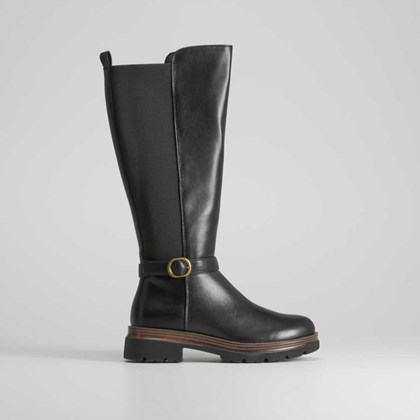 Bota plana casual hebilla de COMFEET