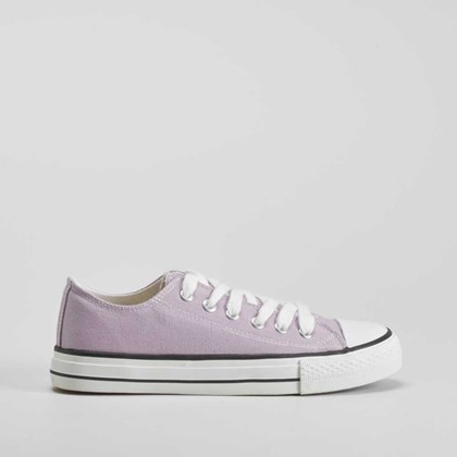 Zapatilla lona lila OH GIRL
