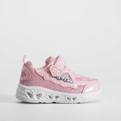 Deportiva rosa infantil con luces BEPPI