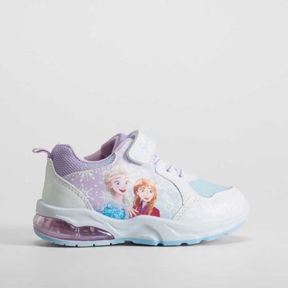 Deportiva infantil velcro blanca FROZEN