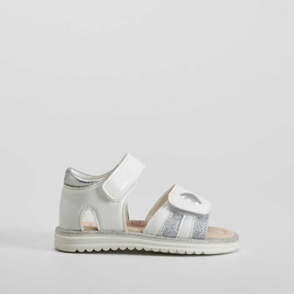 Sandalia tiras velcro blanca COMFEET BABY